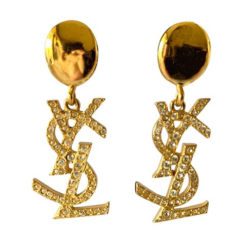 ysl кольцо|YSL earrings for sale.